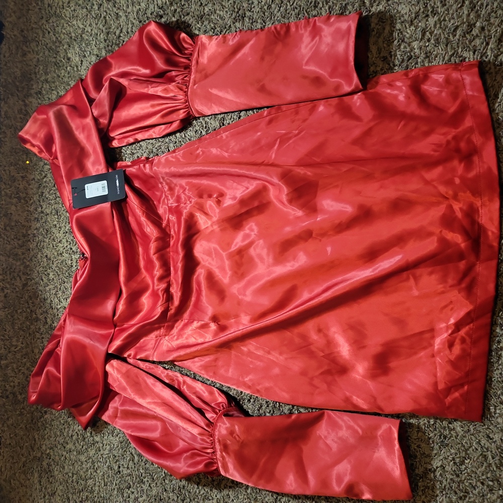 Satin Mini Dress